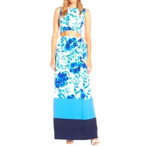 Lilly Pulitzer 2 piece set Crop Top Zipper back w/ Maxi Skirt size 6 preowned